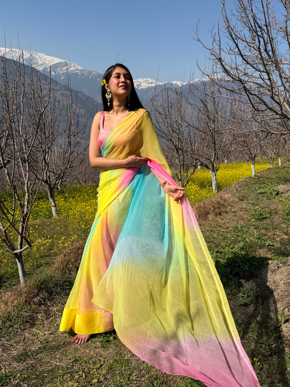 Ras in yellow Pink