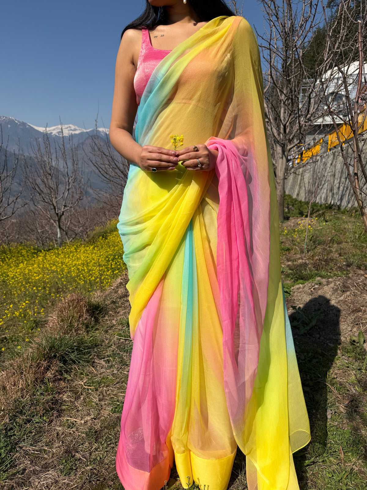 Ras in yellow Pink