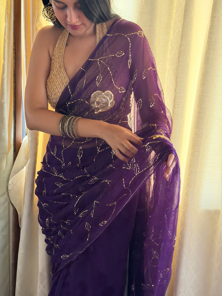 Raabta in Purple